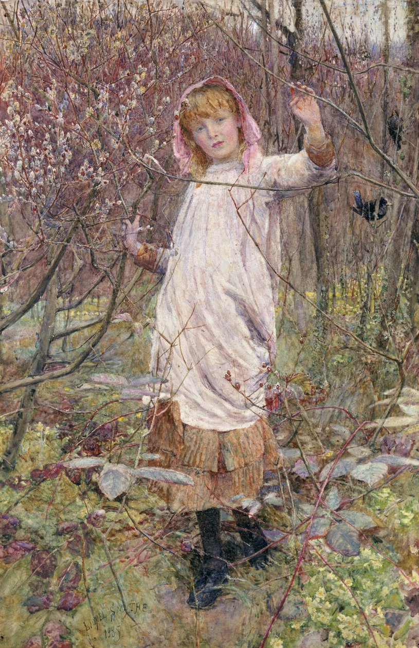 Les premiers bourgeons du printemps, 1885 - Lionel Percy Smythe