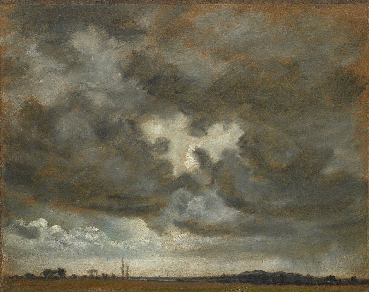 Étude de nuages, vers 1850 - Lionel Constable