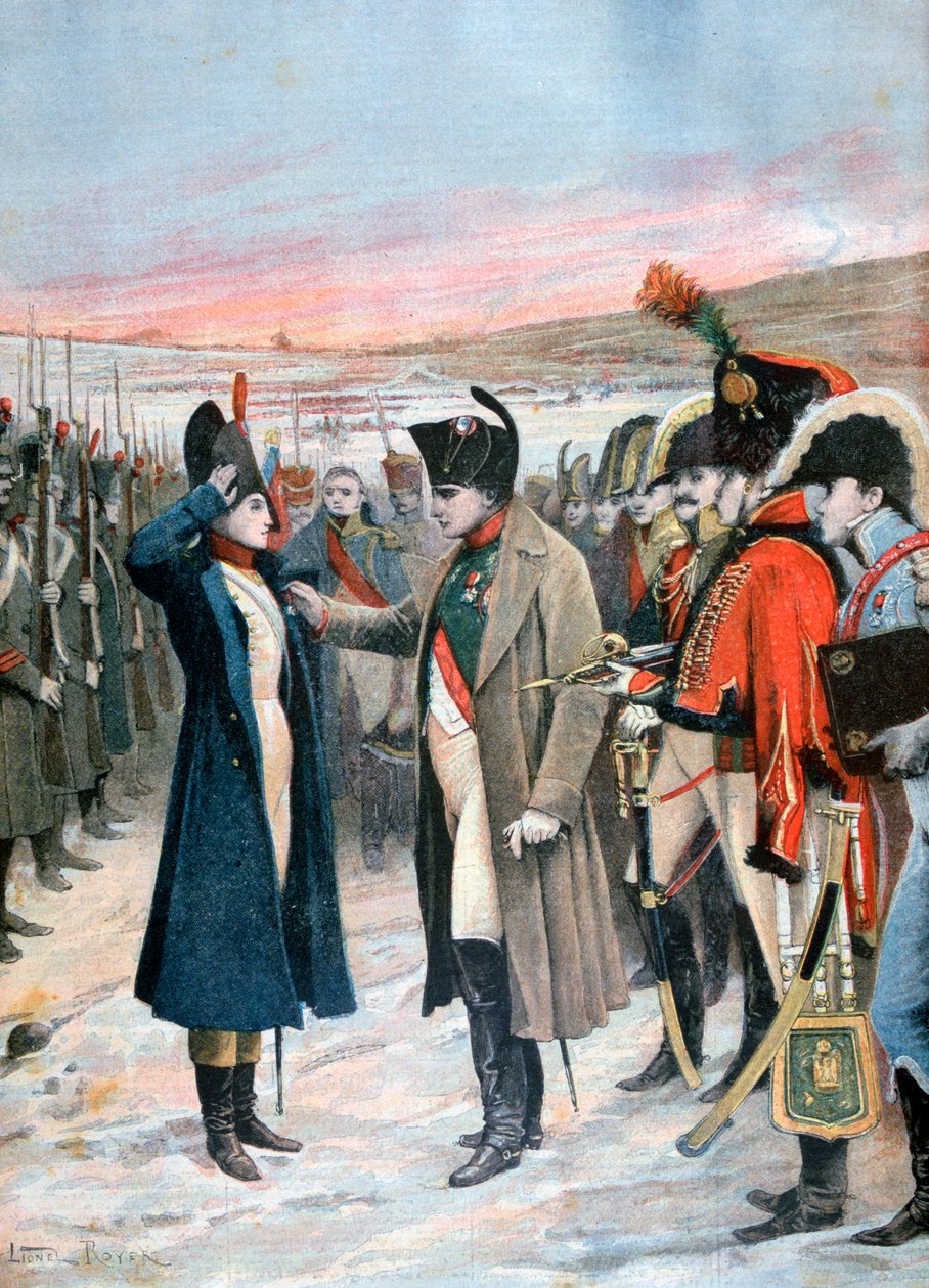 Napoléon présentant l