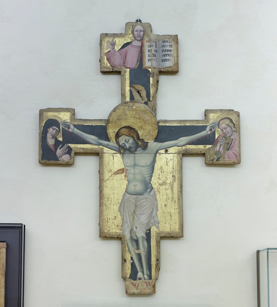 Crucifix, vers 1397 (tempera sur panneau) - Lippo di Dalmasio