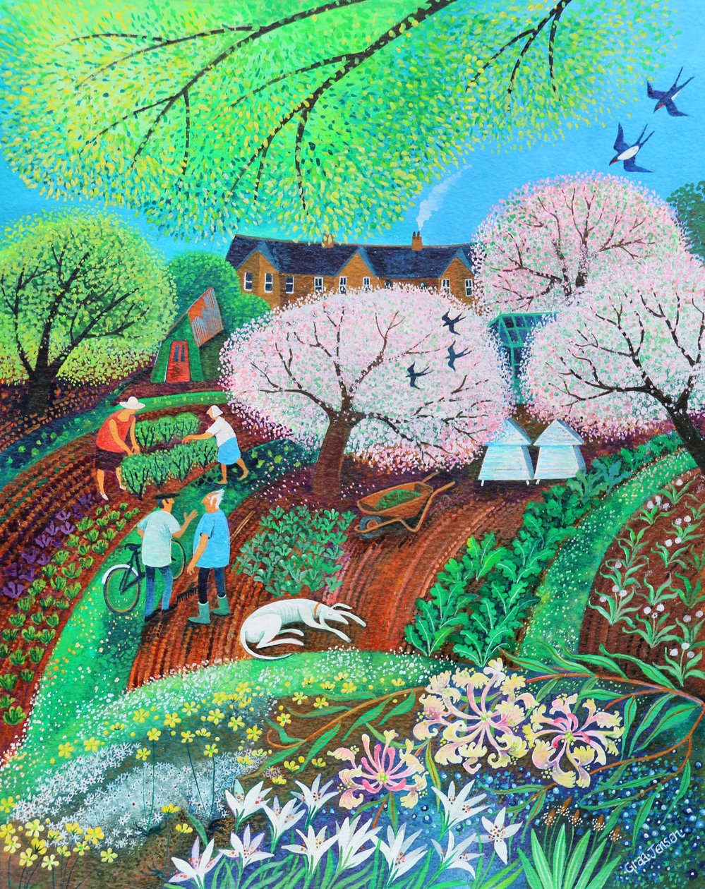 Chien somnolent, 2018 - Lisa Graa Jensen