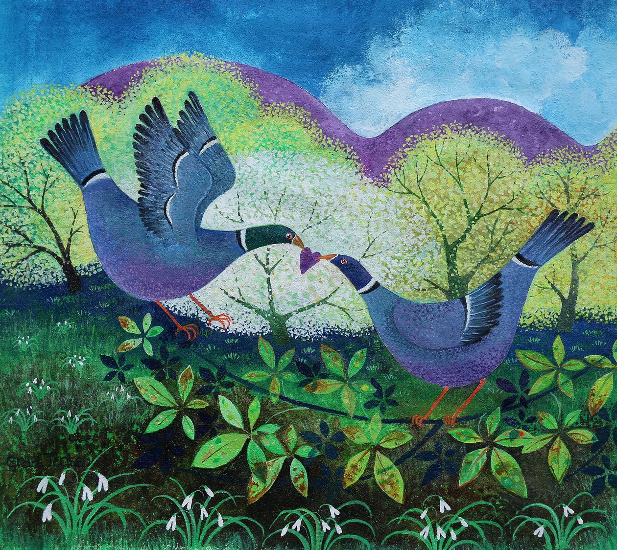 Oiseaux amoureux, 2020 - Lisa Graa Jensen