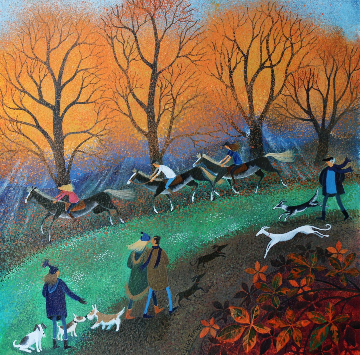 Poneys sur le commun - Lisa Graa Jensen