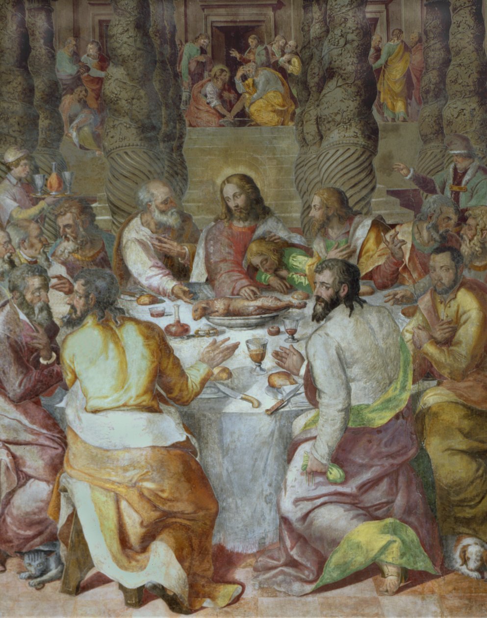 La Cène, 1572-75 - Livio Agresti