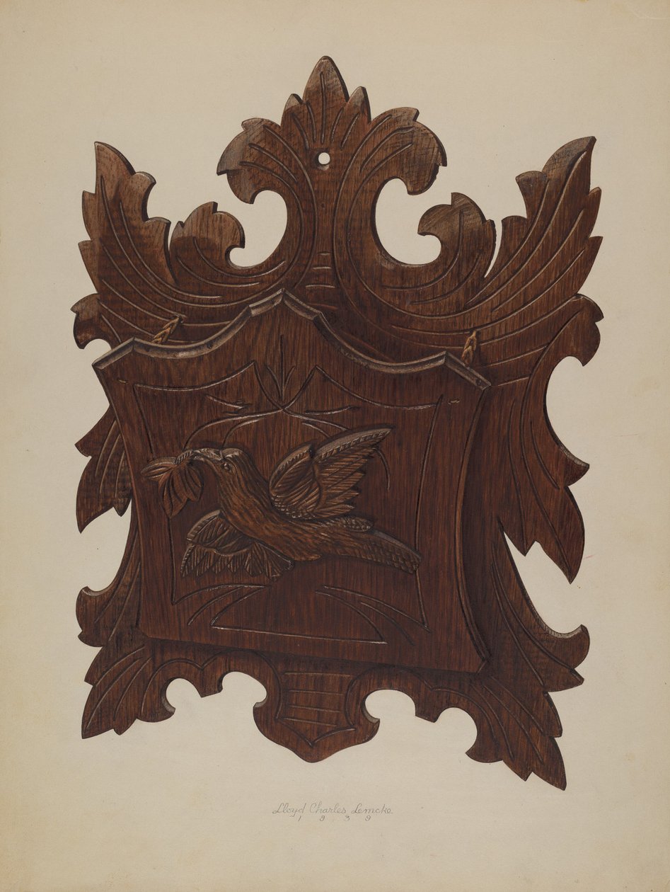 Porte-journaux mural - Lloyd Charles Lemcke