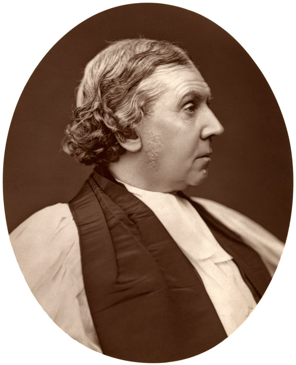 Archibald Campbell Tait, DD, archevêque de Canterbury, 1876 - Lock and Whitfield