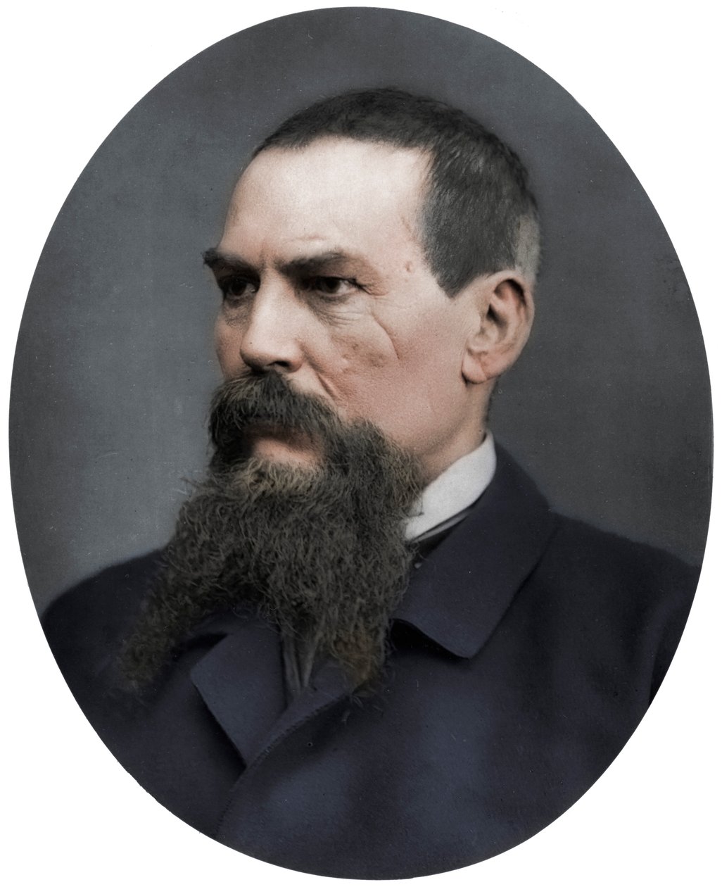 Capitaine Richard Burton, explorateur, écrivain, soldat et diplomate britannique, 1876 - Lock and Whitfield