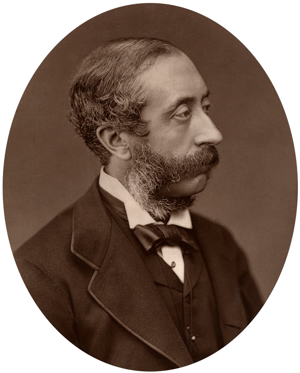 Comte de Carnarvon, président de la Société des Antiquaires, 1880 - Lock and Whitfield