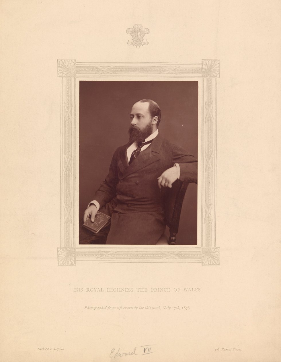 Son Altesse Royale le Prince de Galles (Édouard VII) - Lock and Whitfield