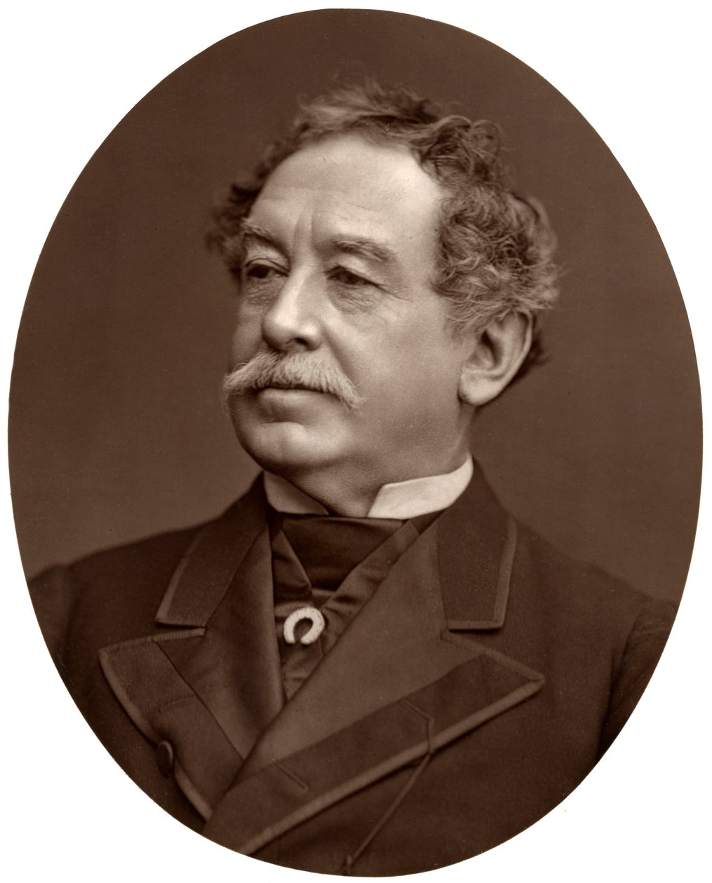 William Howard Russell, Esq, LLD, journaliste irlandais, 1876 - Lock and Whitfield