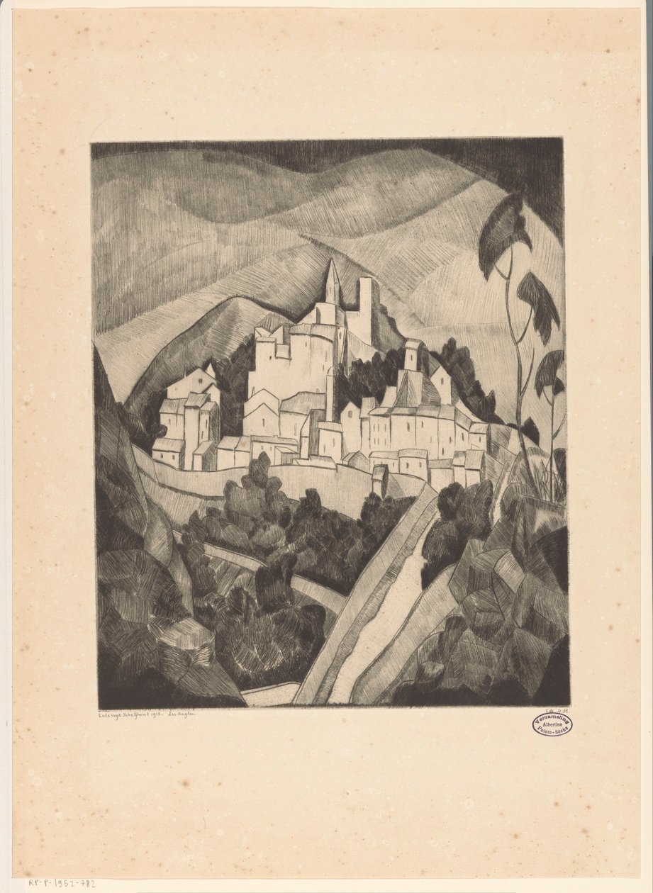 Les Angles I - Lodewijk Schelfhout (signed by artist)