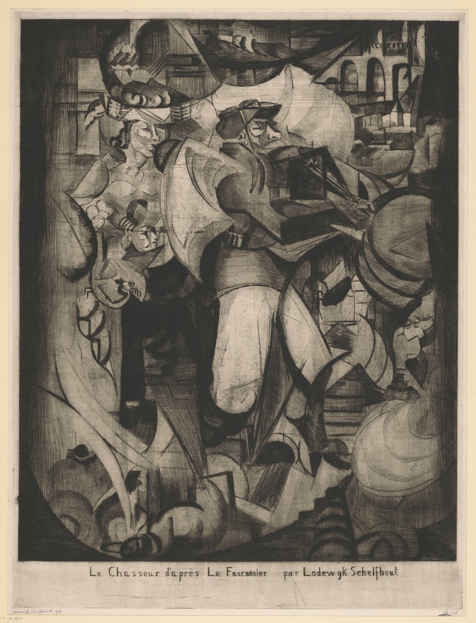 Le Chasseur - Lodewijk Schelfhout