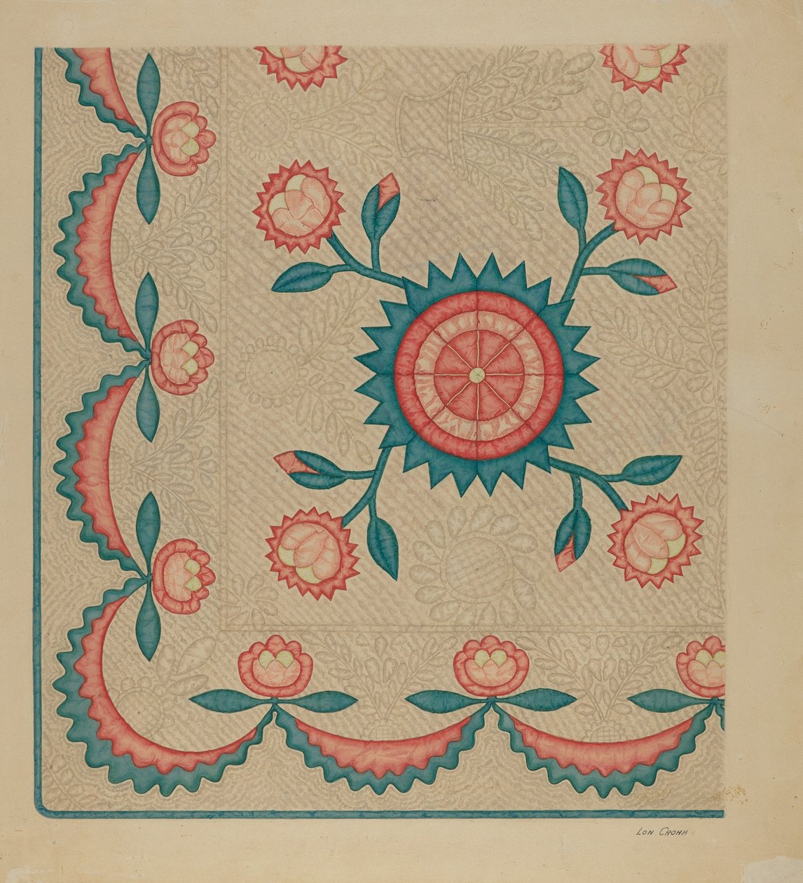 Couette appliquée - Lon Cronk
