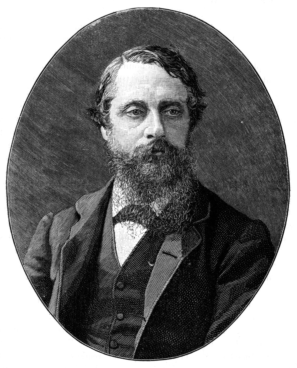 Lord Frederick Cavendish, homme politique libéral britannique du 19e siècle - London Stereoscopic and Photographic Co