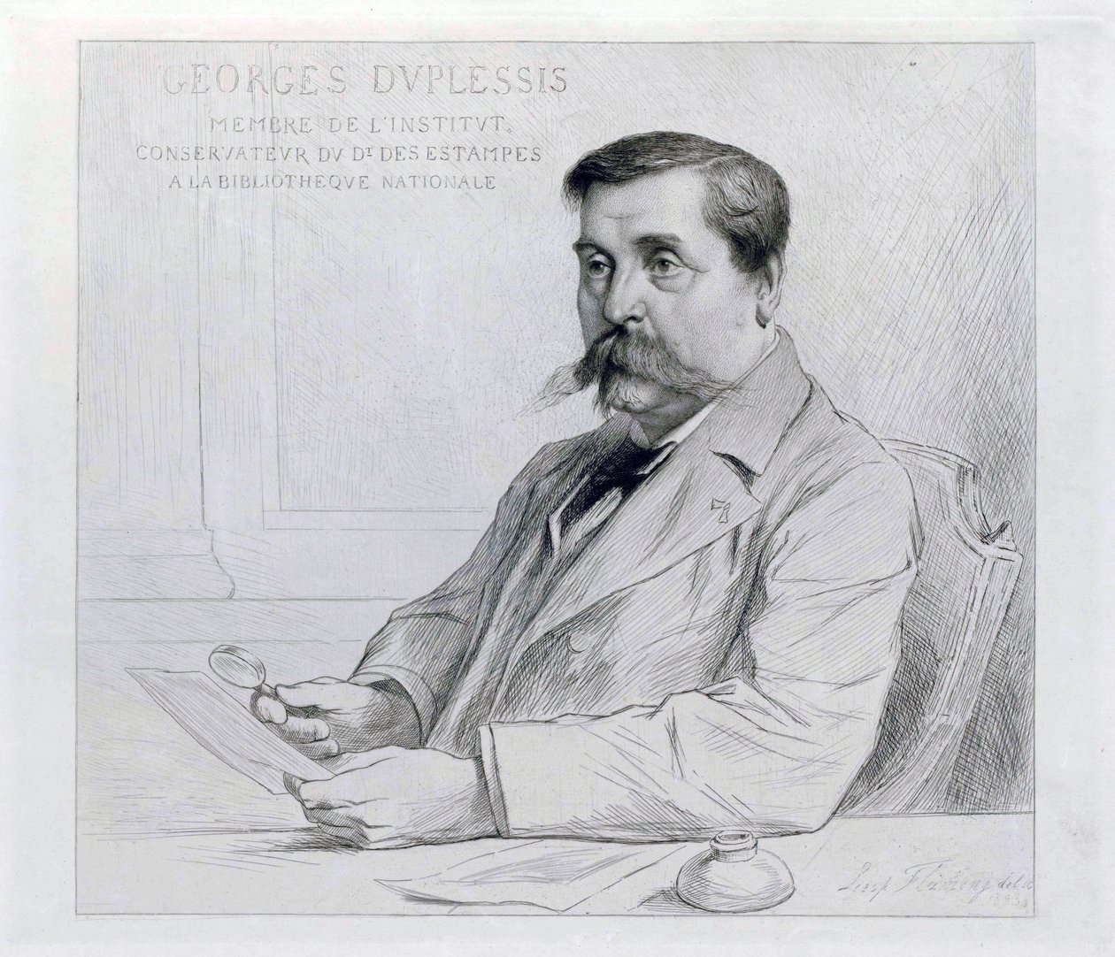 Georges Duplessis - Leopold Flameng