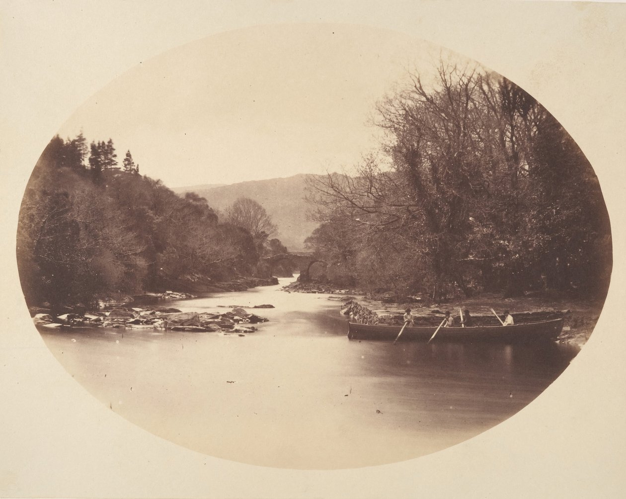 La rencontre des eaux, Killarney, 1854 - Lord Otho Fitzgerald