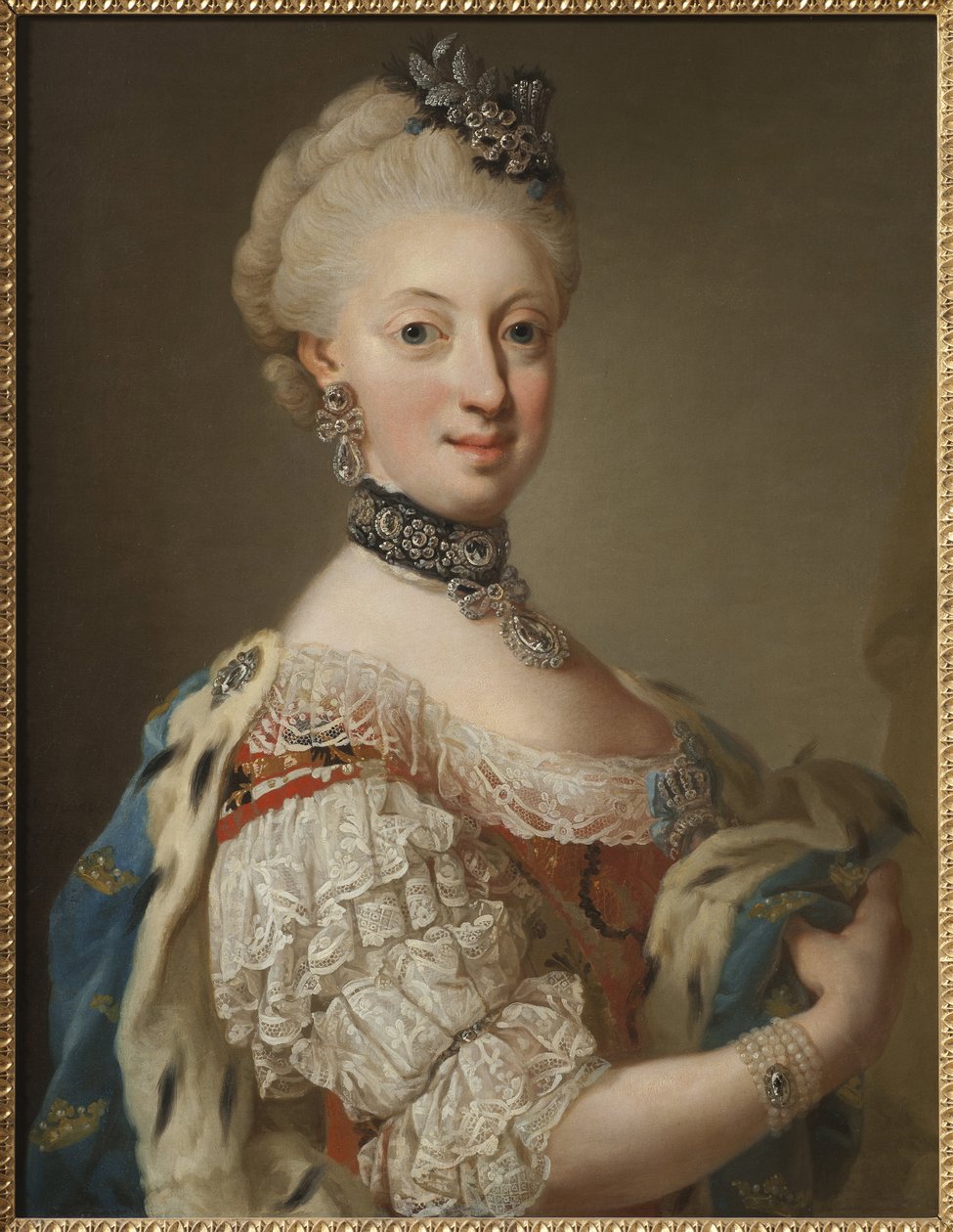 Sophie Madeleine de Danemark, reine de Suède - Lorens the Younger Pasch