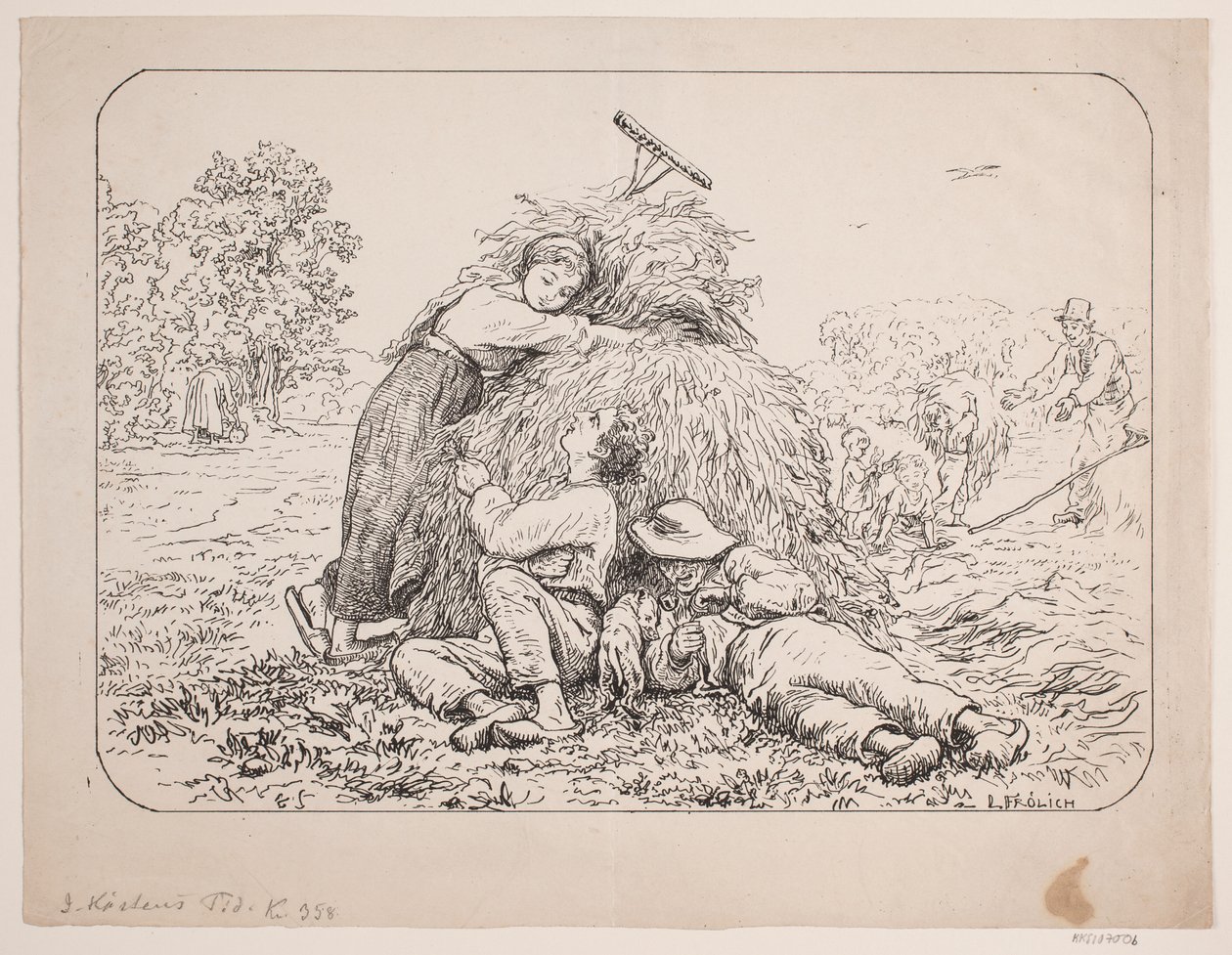 En temps de moisson - Lorenz Frølich