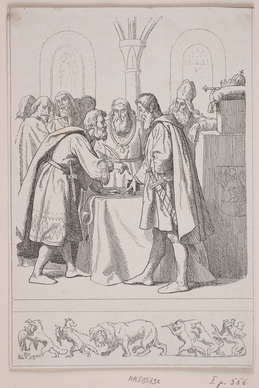 Illustration pour "Christophe II. La dissolution complète du royaume" - Lorenz Frølich
