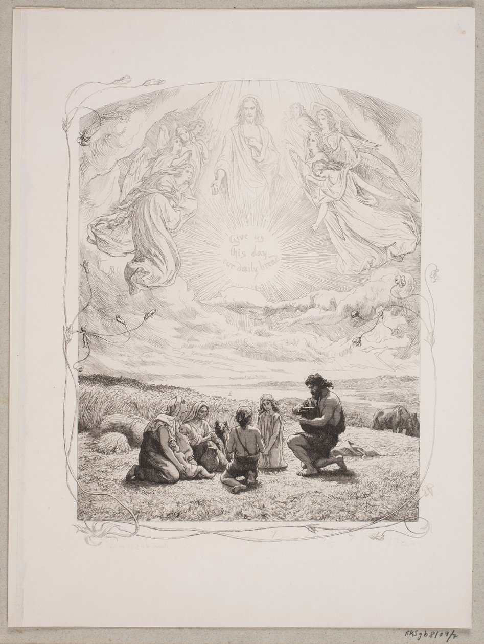 Illustration pour « Le Notre Père » - Lorenz Frølich