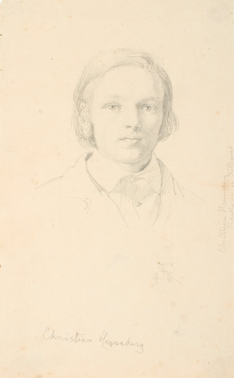 Portrait de Christian Henneberg - Lorenz Frølich