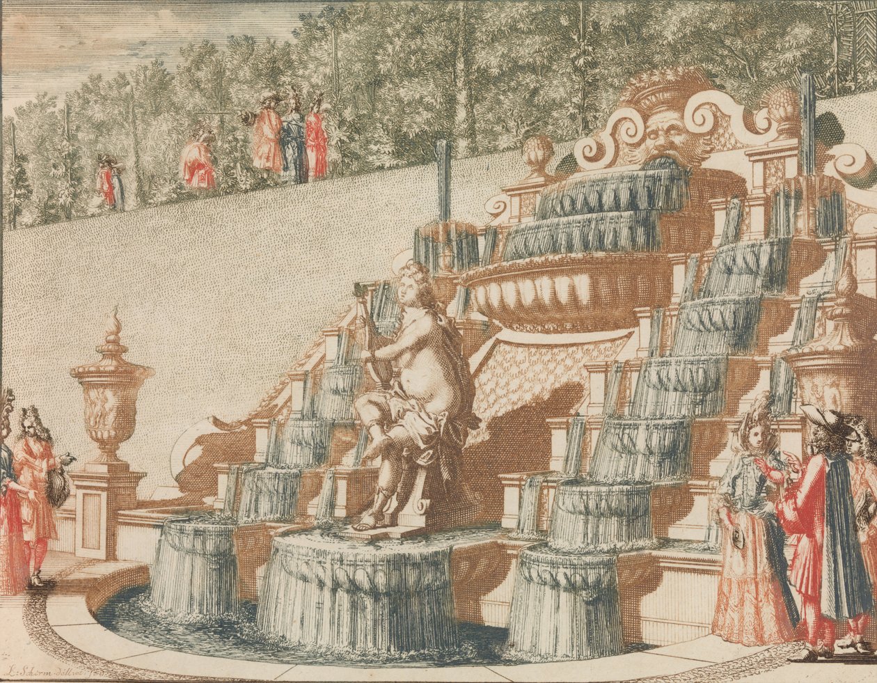 La Cascade de Galathea, à l