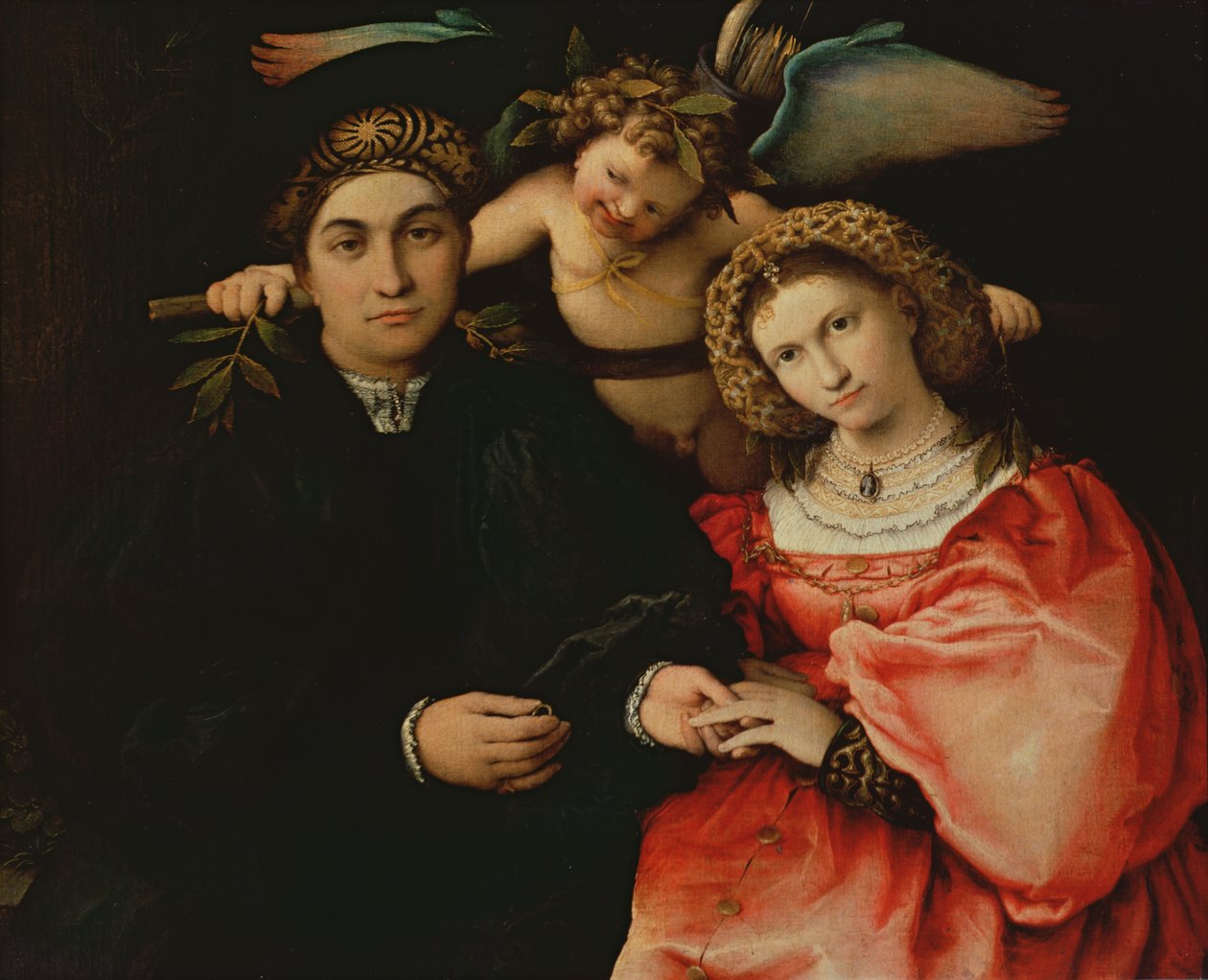Signor Marsilio Cassotti et sa Femme, Faustina, 1523 - Lorenzo Lotto
