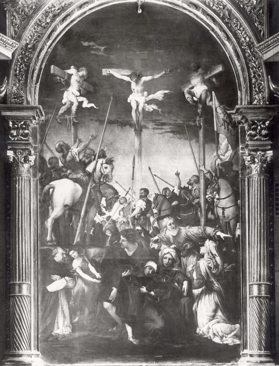 La Crucifixion - Lorenzo Lotto