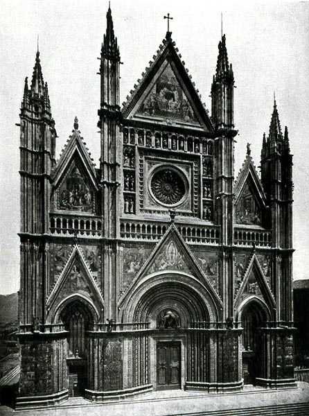 Façade du Duomo, conçue par Lorenzo Maitani (avant 1275-1330) - Lorenzo Maitani