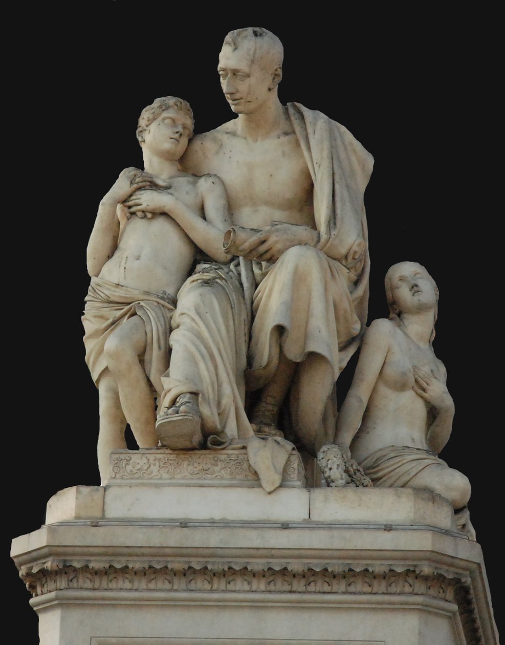 Monument au comte Nikolaï Nikitich Demidov à la Piazza Demidoff à Florence, 1830-1850 - Lorenzo Bartolini