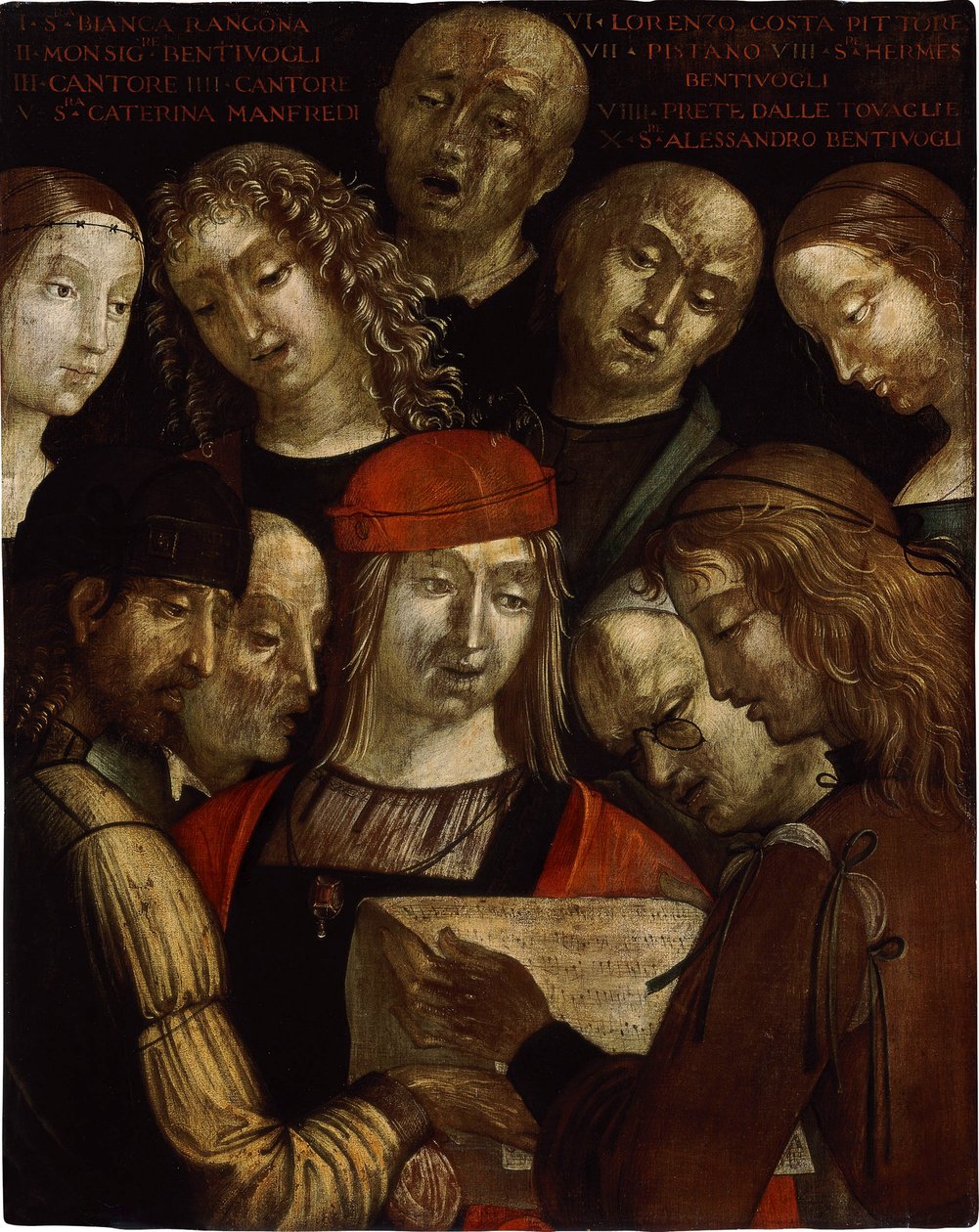 La famille Bentivoglio - Lorenzo Costa