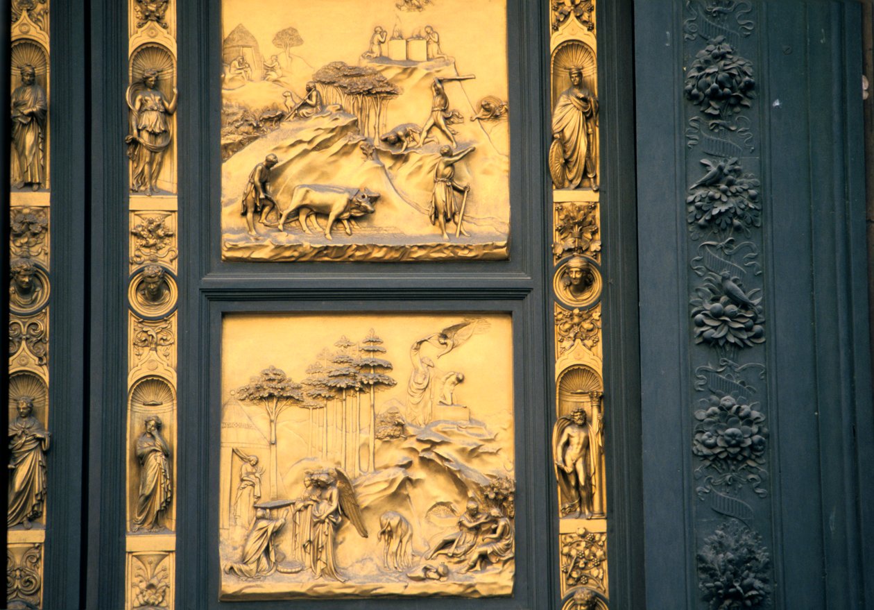 Les Portes du Paradis, Baptistère, Florence, Italie, 1425-1452 - Lorenzo Ghiberti