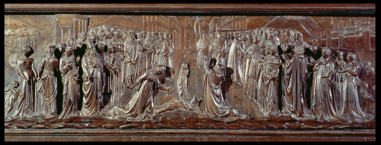 Le Sanctuaire de Saint Zenobius (détail) - Lorenzo Ghiberti