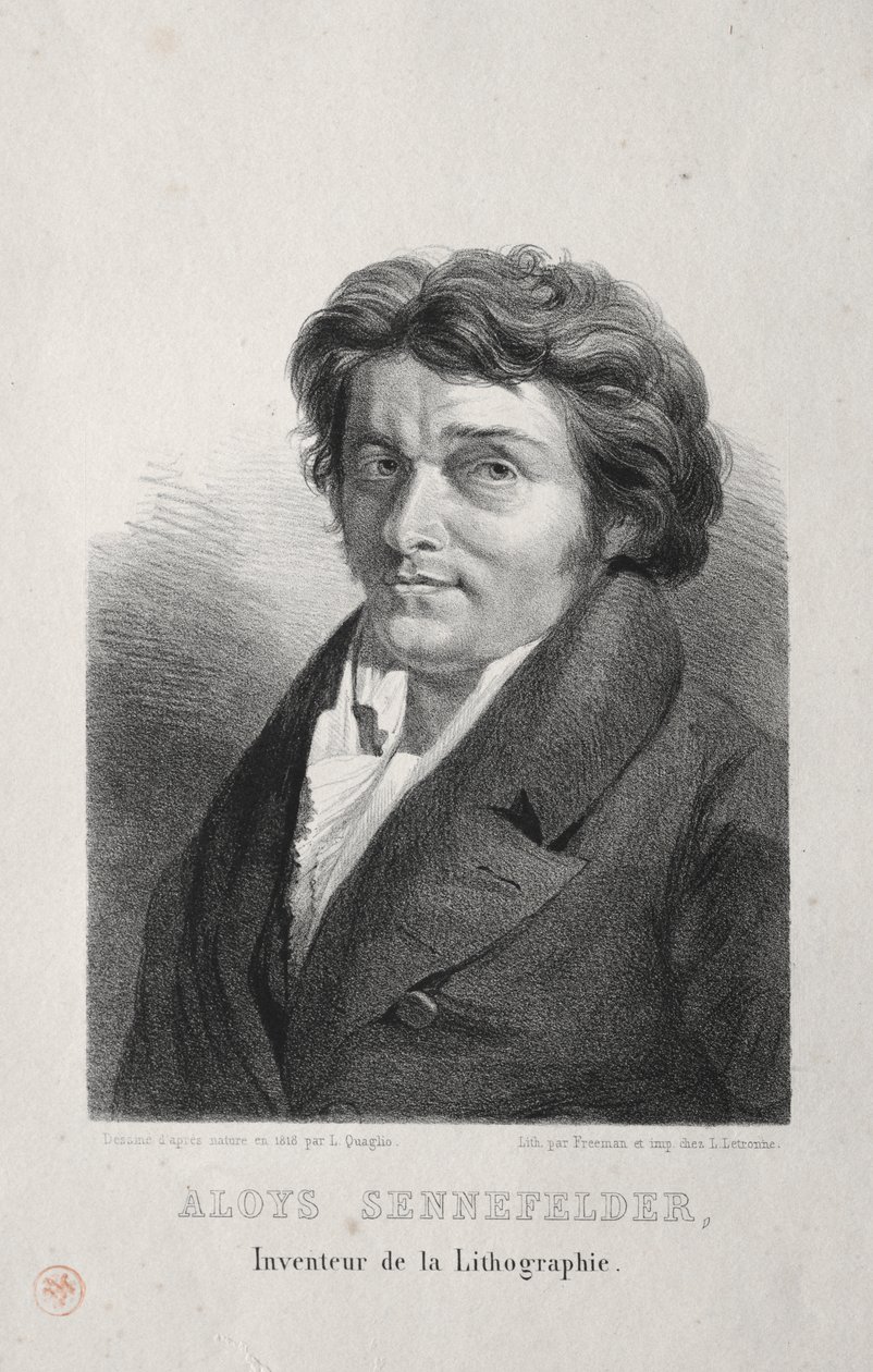Aloys Senefelder - Lorenzo II Quaglio