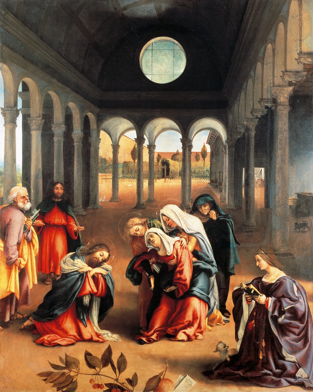 Christ prenant congé de sa mère - Lorenzo Lotto