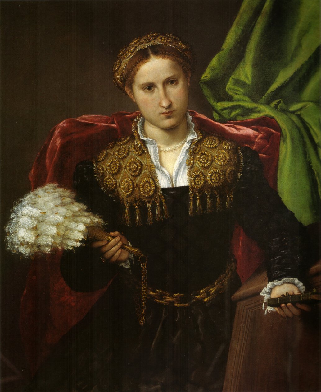 Portrait de Laura da Pola, épouse de Febo da Brescia - Lorenzo Lotto