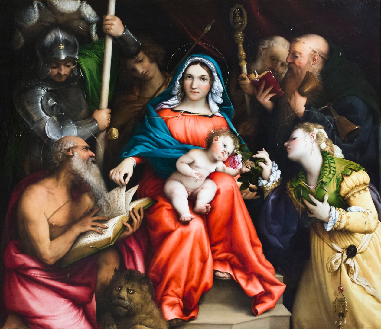Le mariage mystique de Sainte Catherine d