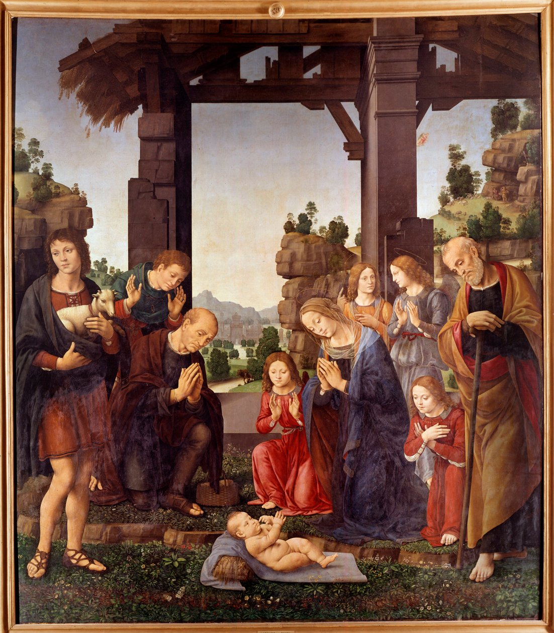 Adoration des bergers - Lorenzo di Credi