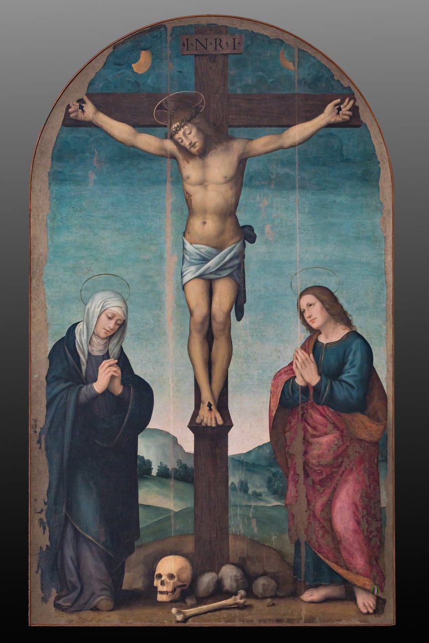 Crucifixion, vers 1500-24 (huile sur panneau) - Lorenzo di Credi