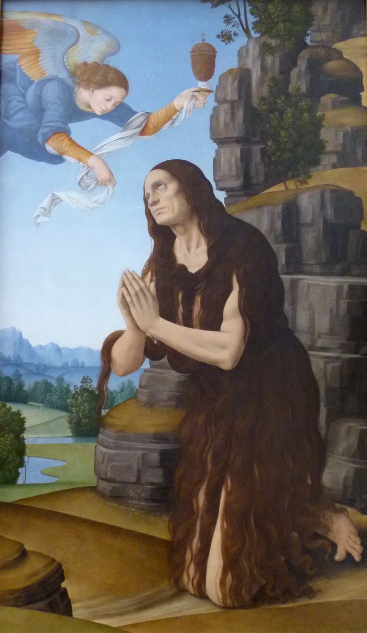 Allemand : Die heilige Maria Ägyptiaca Sainte Marie d