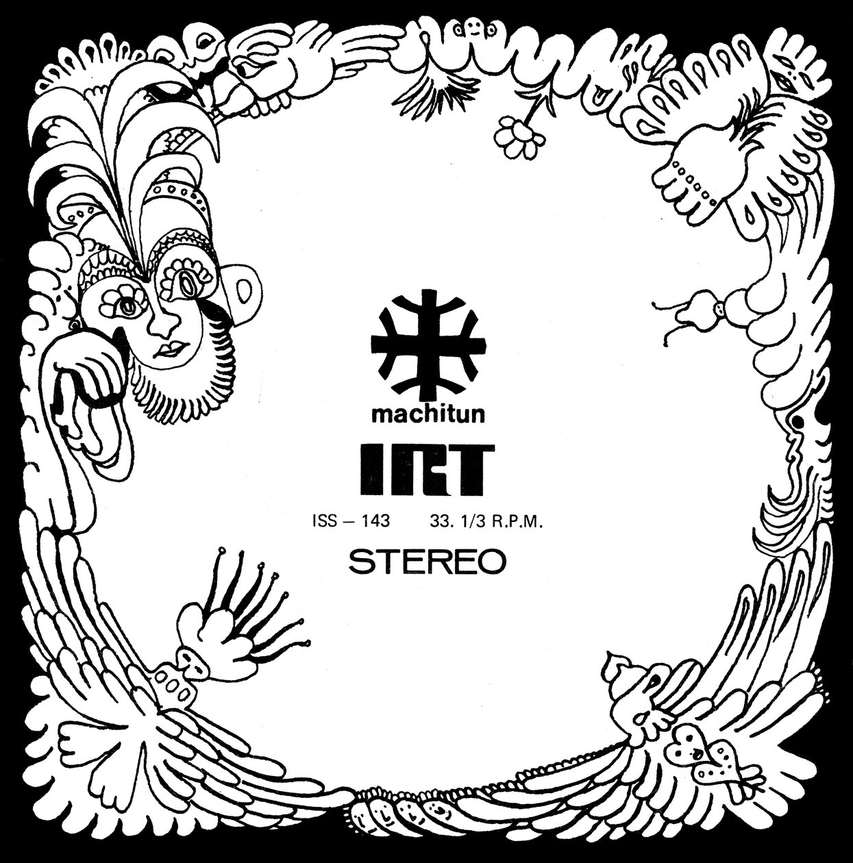 Contraportada du single Mira Niñita, édité en 1972 par le label IRT - Machitún - Los Jaivas