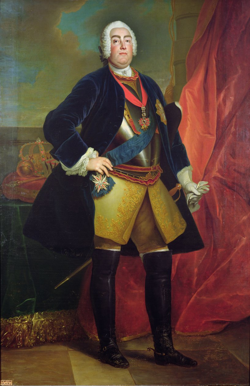 Frédéric Auguste II (1696-1763) Électeur de Saxe - Louis de Silvestre