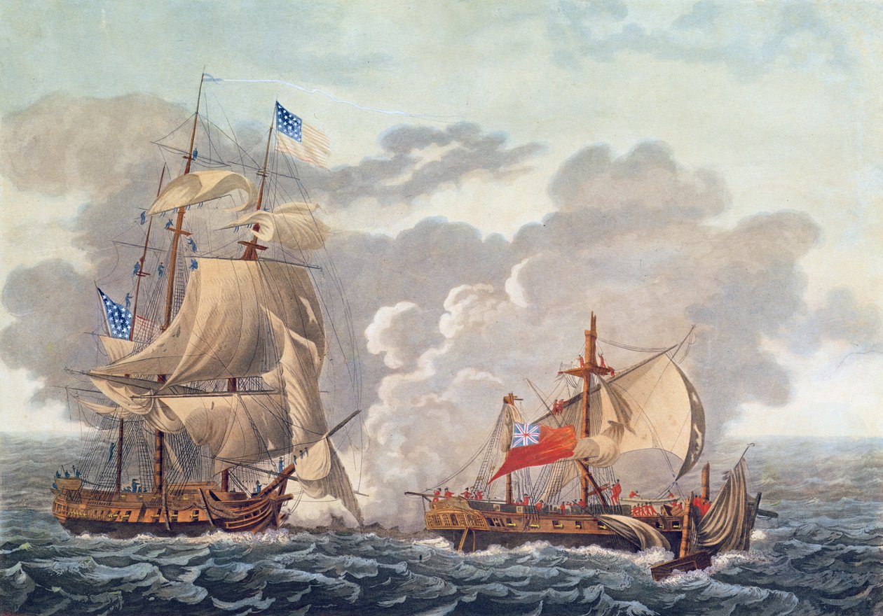 La prise du navire anglais 