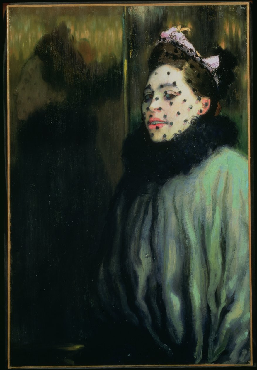 Femme voilée, 1891 - Louis Anquetin
