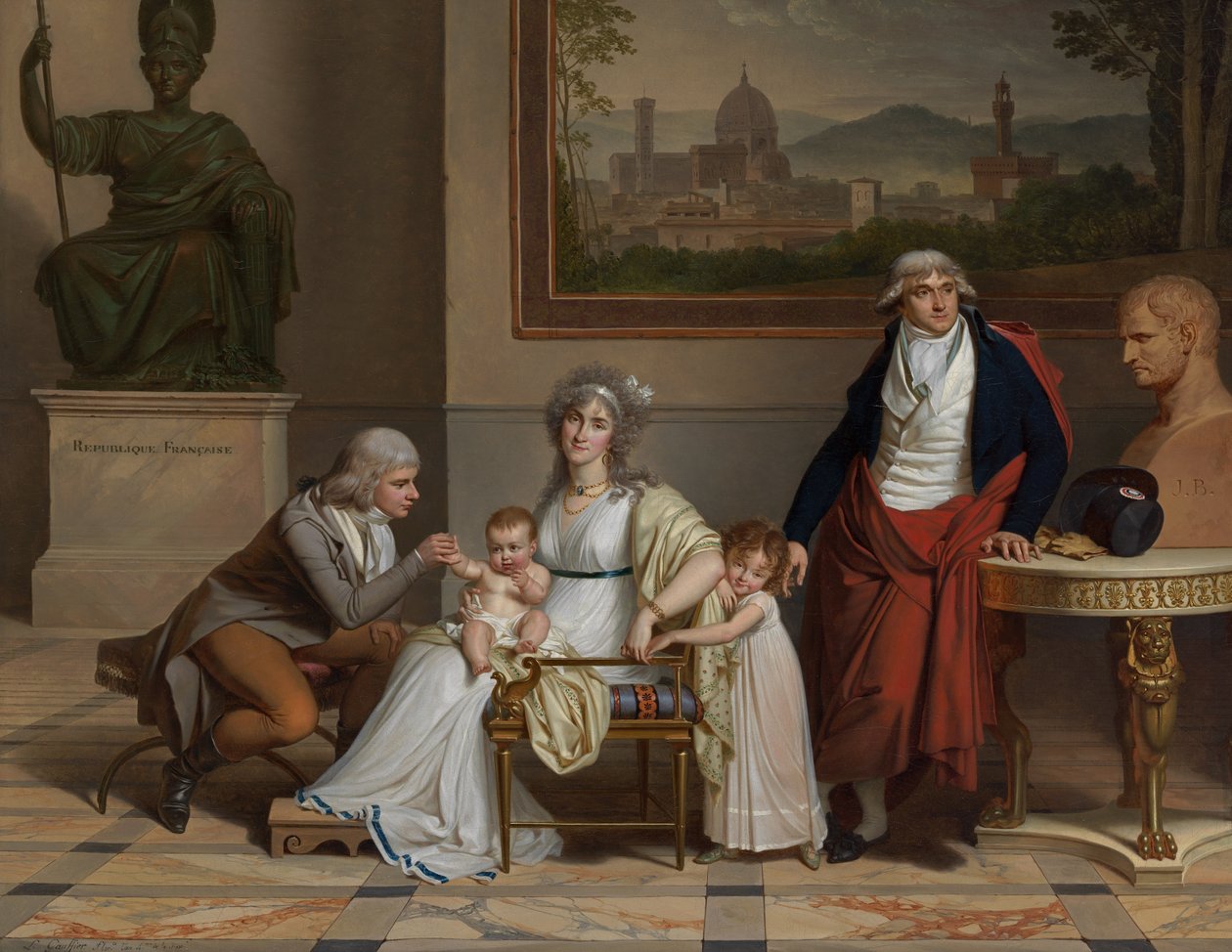 André-François Miot, envoyé de la République française auprès du Grand-Duc de Toscane - Louis Gauffier
