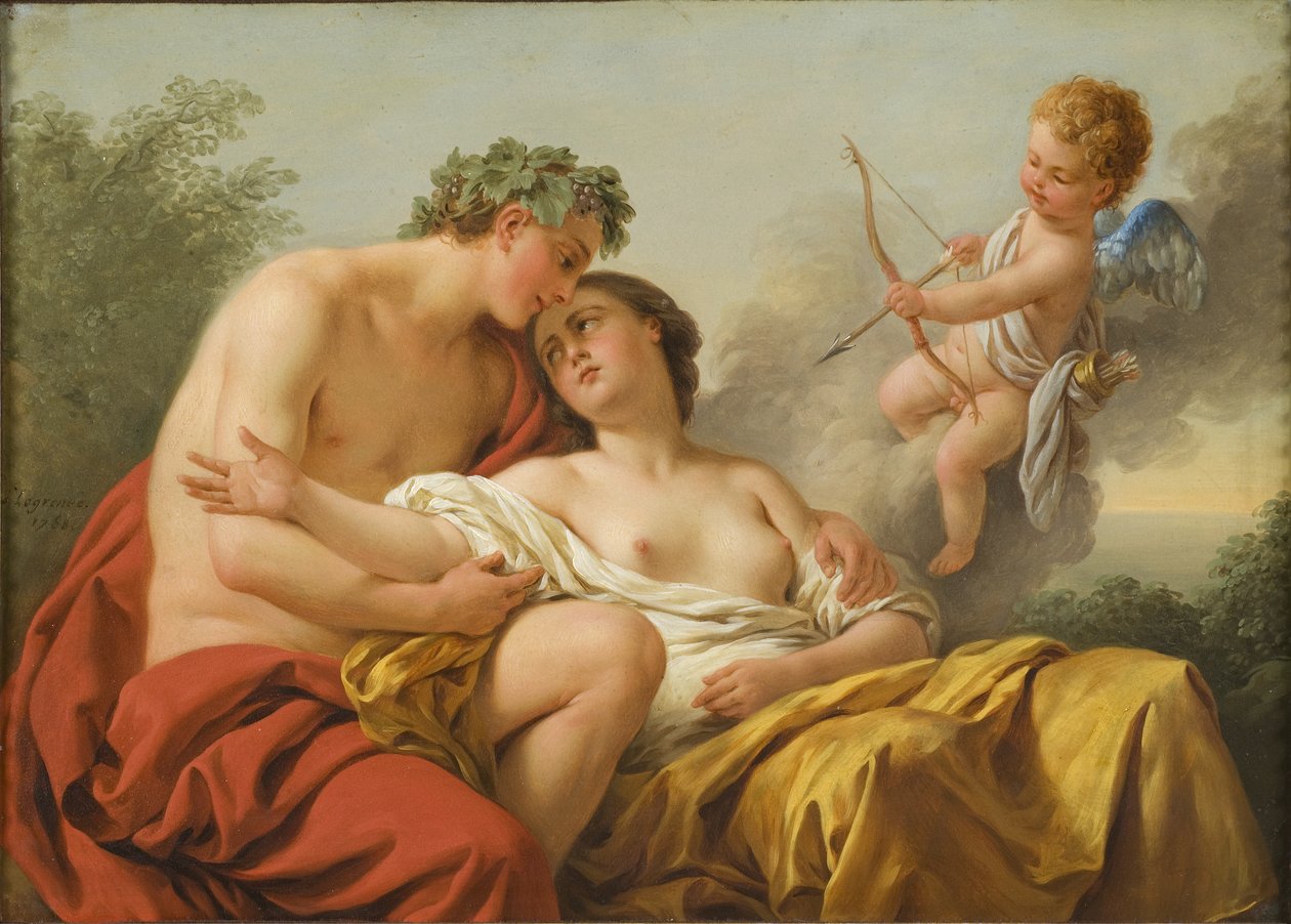 Bacchus et Ariane, 1768 - Louis Jean François Lagrenée