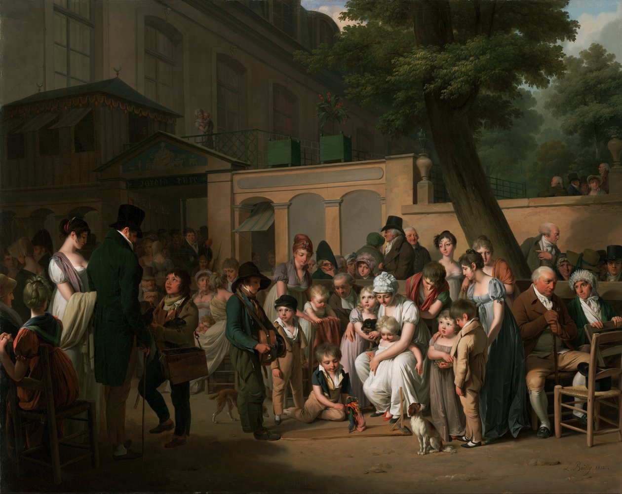 Entrée du Jardin Turc - Louis Leopold Boilly