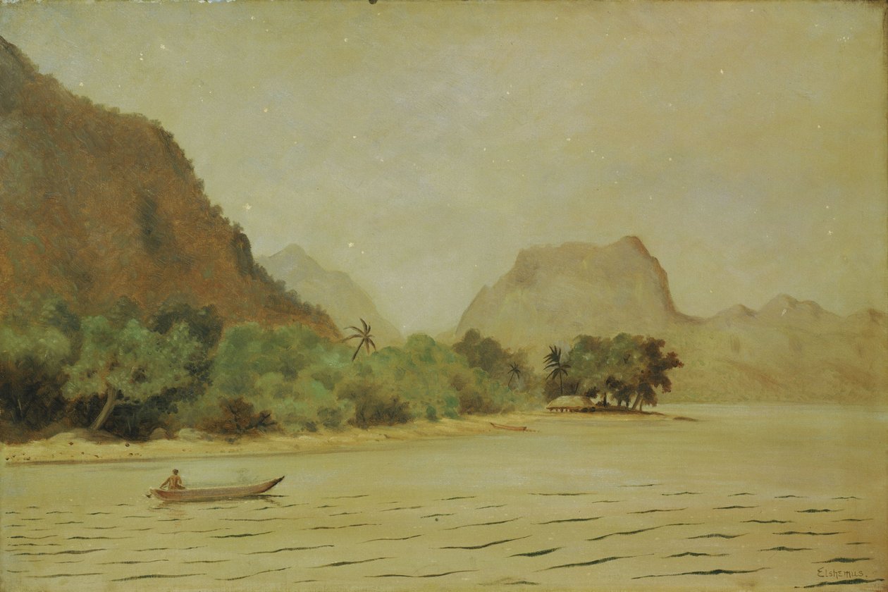 Crépuscule à Samoa - Louis Michel Eilshemius