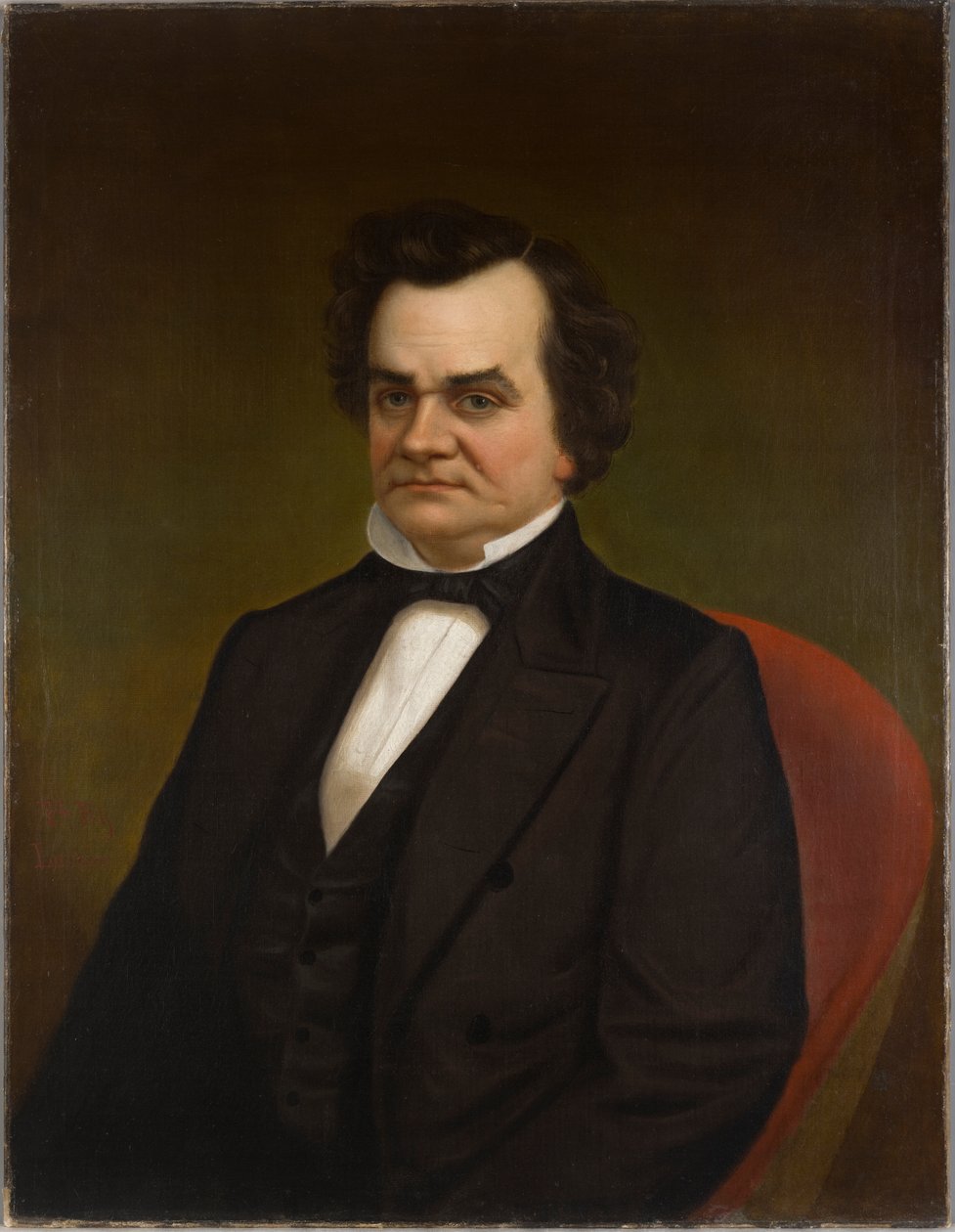Portrait de Stephen Arnold Douglas, c.1855 - Louis O. Lussier