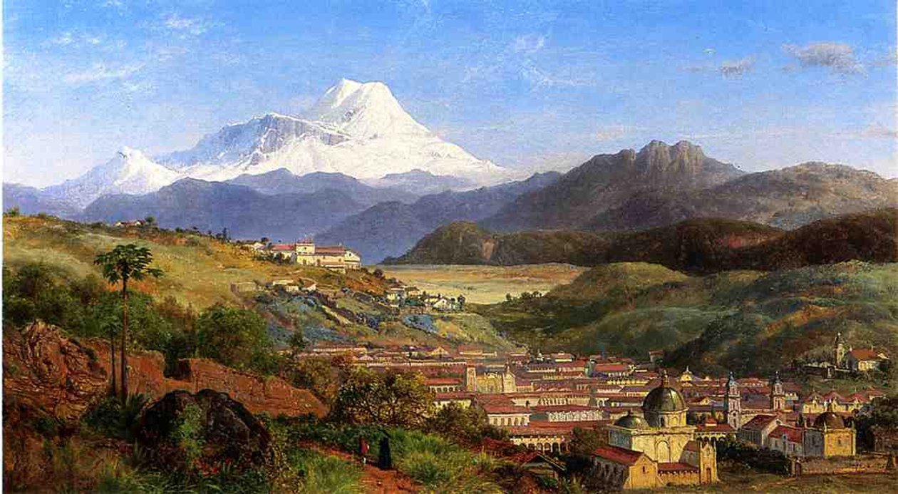 Rio Bamba, Équateur, 1859 - Louis Rémy Mignot